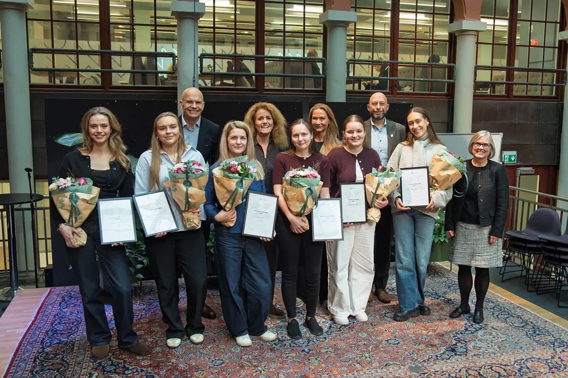 Fra fjorårets stipendutdeling 