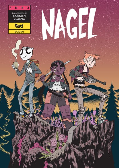 Forsiden til tegneserien ved navn Nagel.
