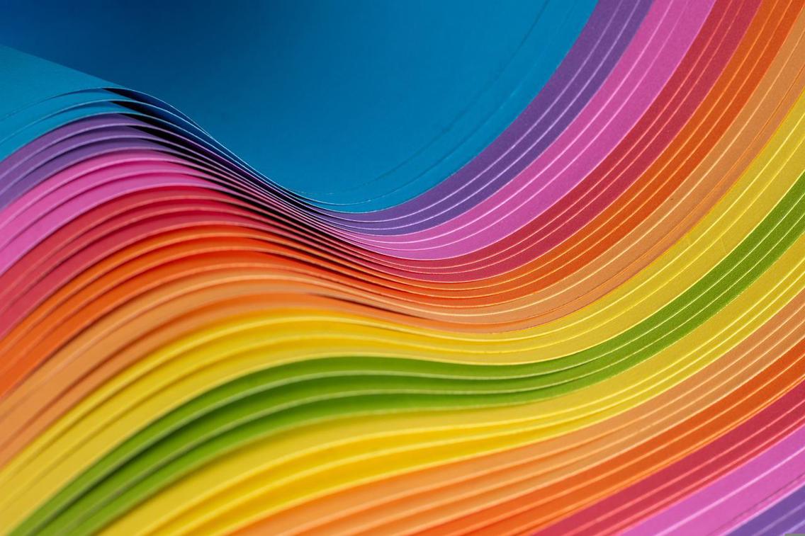 Pride-farger abstrakt bilde
