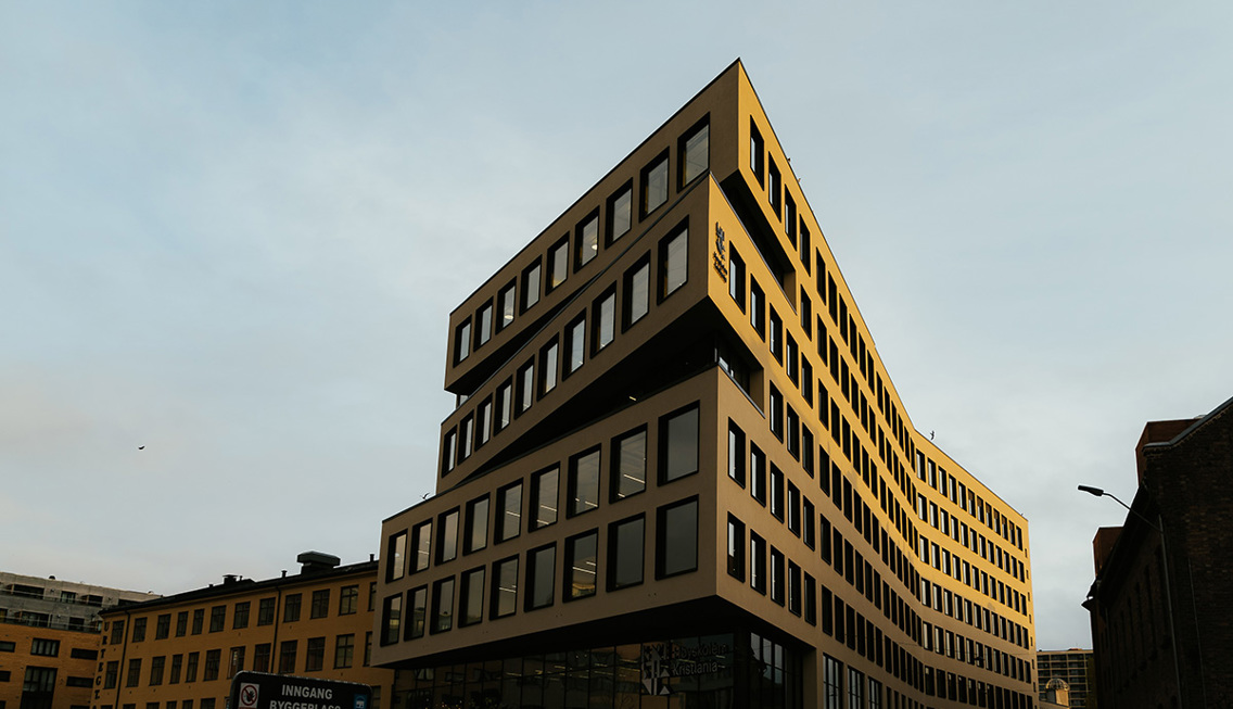 Bilde av Kristianias bygg i urtegata
