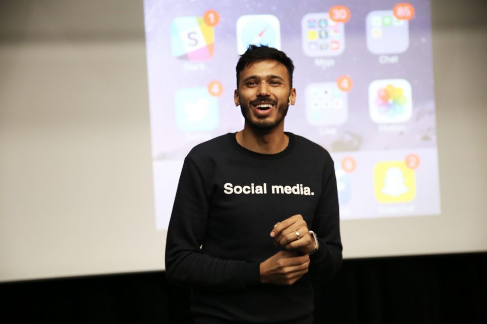 MoJo og Snapchat-ekspert Yusuf Omar på Fjerdingen