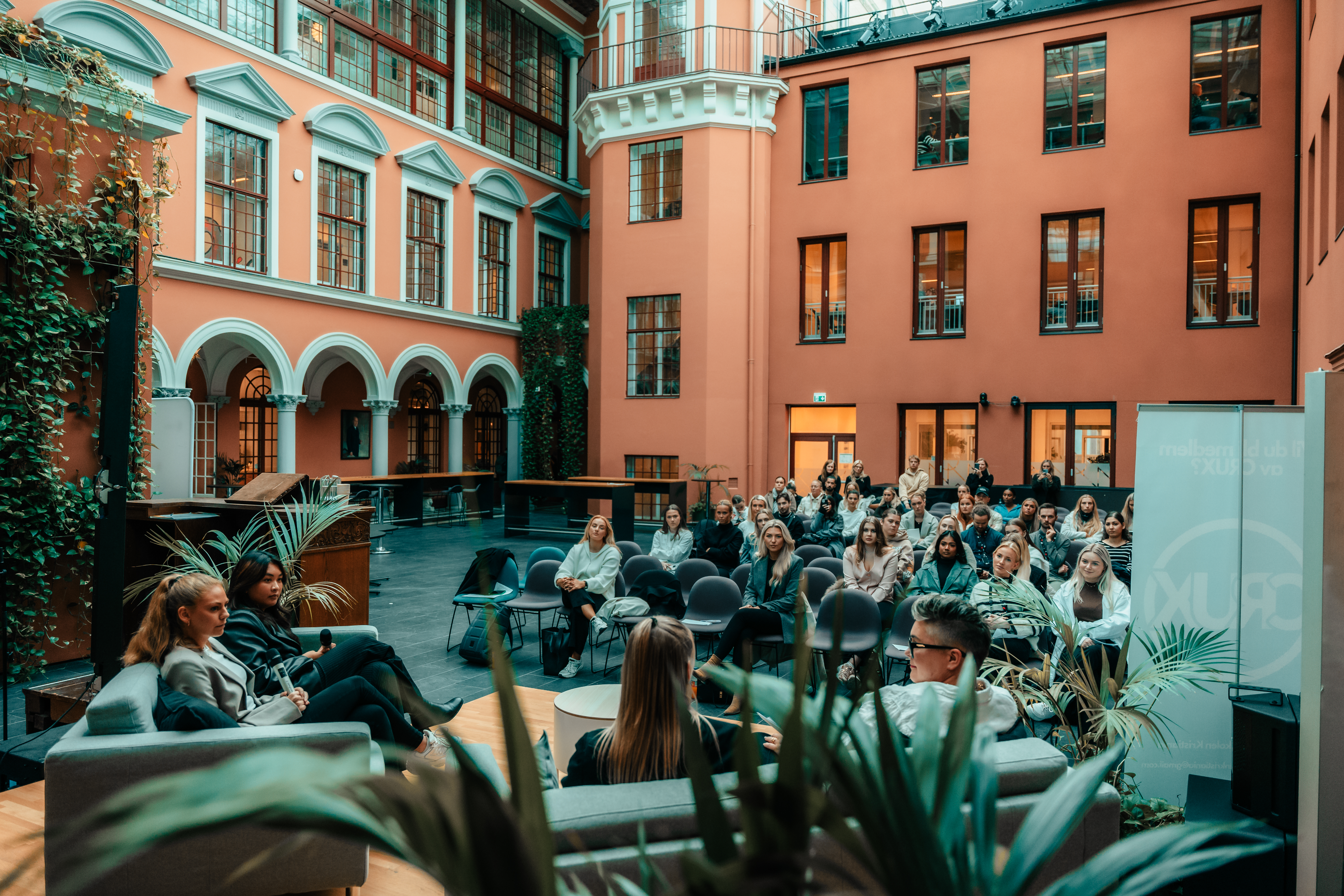 Bilde fra et arrangement i Ernst Hage i Oslo