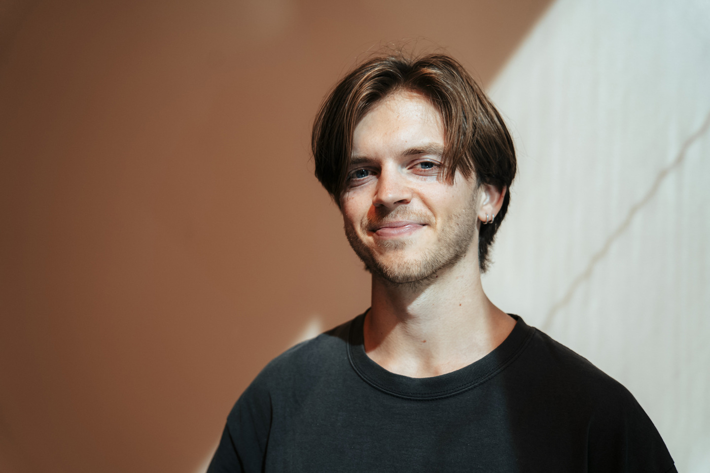 Portett av student ved Kristiania.