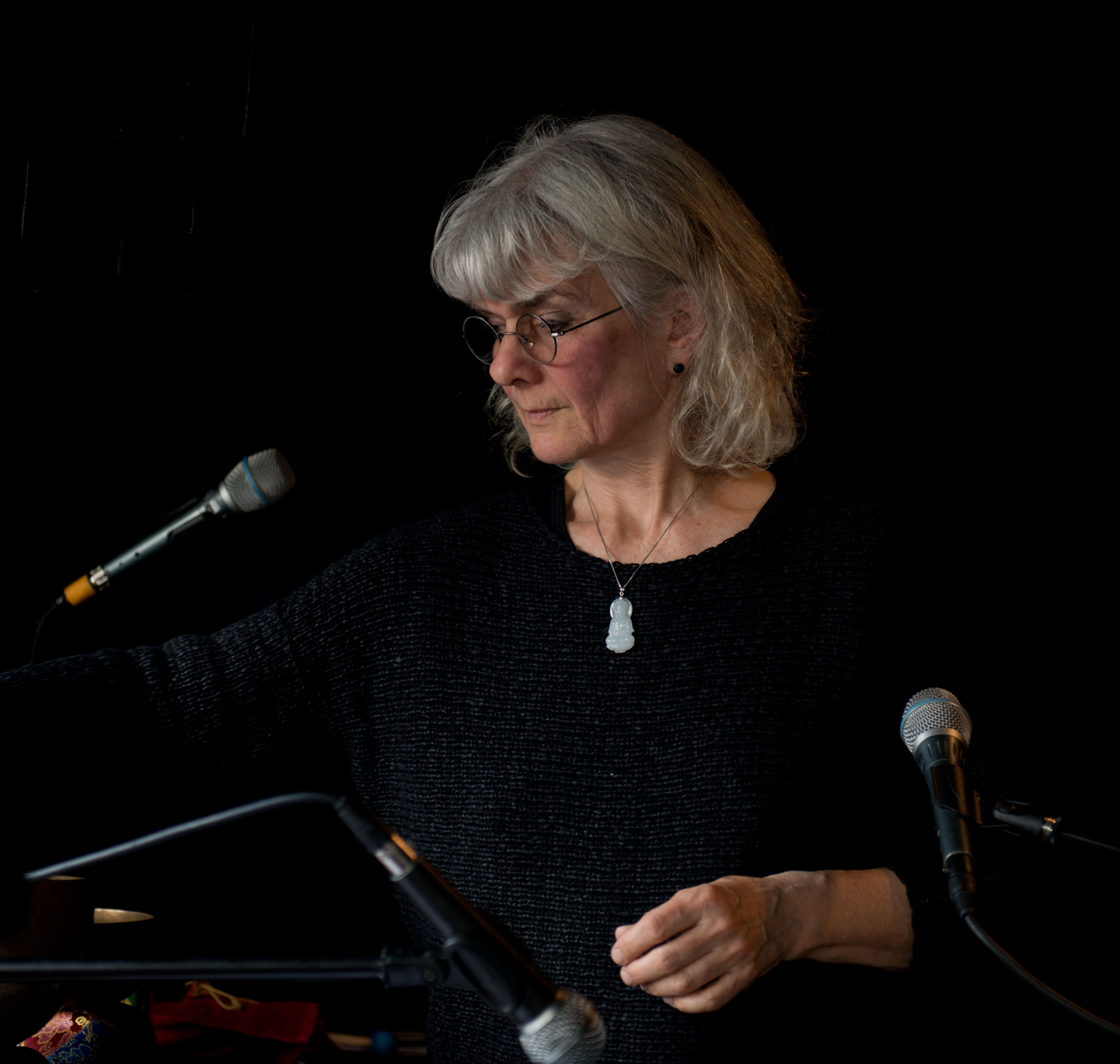 Professor Anne-Marie Giørtz ved Institutt for musikk på Høyskolen Kristiania har en 40 år lang karriere som sanger, musiker og pedagog på et høyt internasjonalt nivå. I dag er hun blant annet vokalist i bandene Trio de Janeiro og Anne-Marie Giørtz Trio. Siden 1980-tallet ar hun bidratt til en rekke produksjoner for scene, radio og fjernsyn.