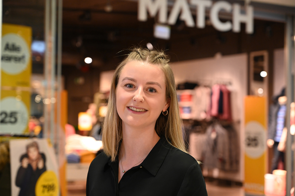Heidi Olsson ble daglig leder på Match i Narvik som 24-åring. 