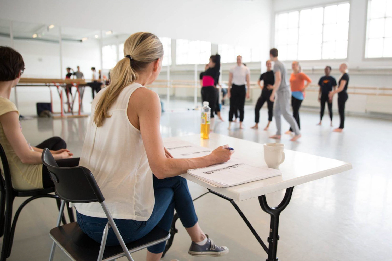 Opptaksprøven på Bachelor i dans med pedagogikk består av klassisk ballett, jazzdans, samtidsdans, solo, kreativt arbeid og intervju.