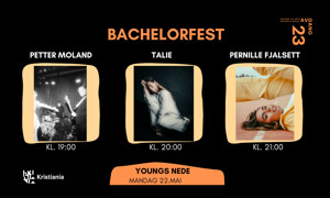 Avgang23 I Populærmusikk I Bachelorfest på Youngs Nede / dag 1