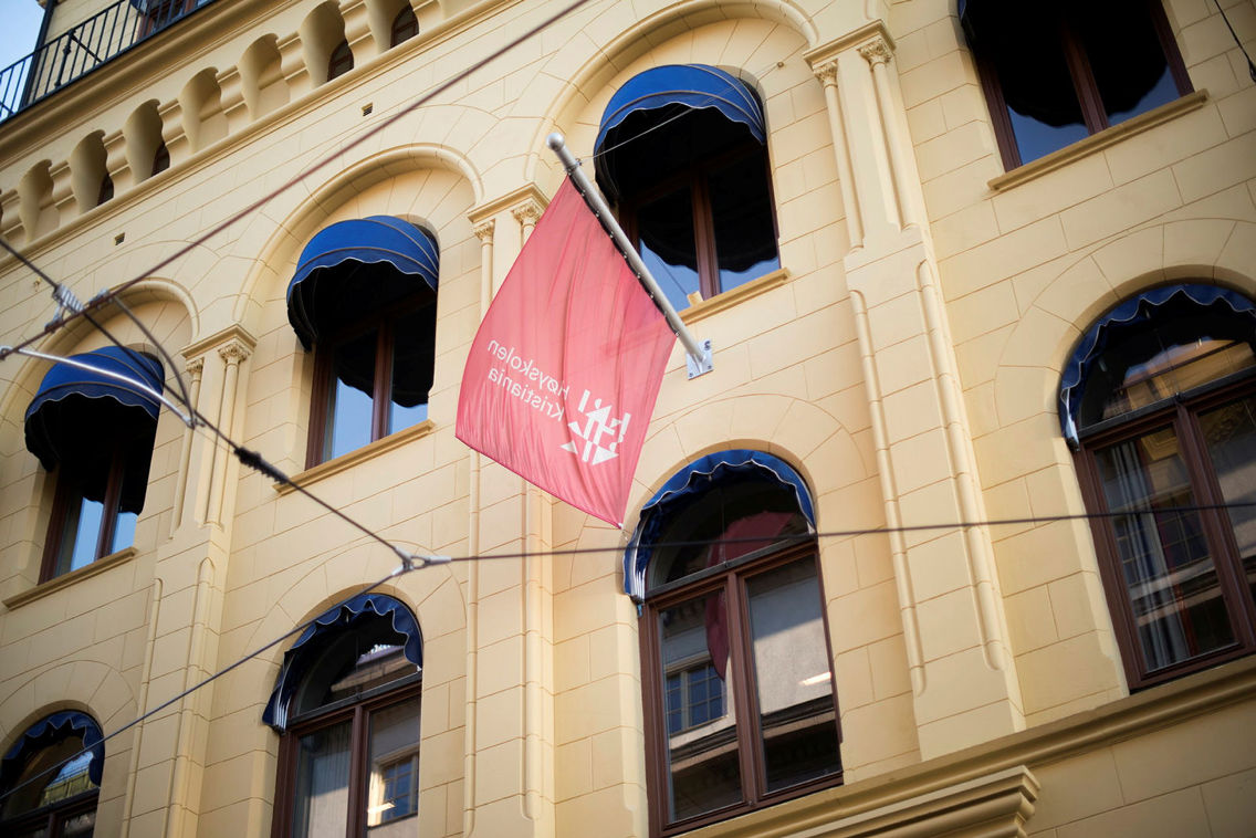 Fasadebilde av Kristianias bygning i Kirkegata 24