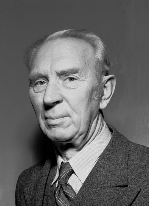 Portrett av en eldre mann.
