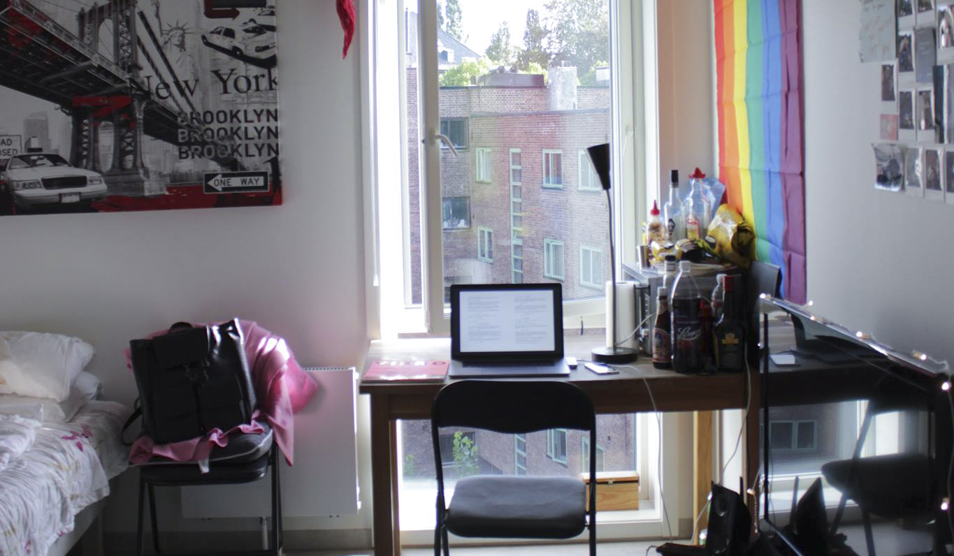 Bilde av leiligheten til studentblogger Tien.