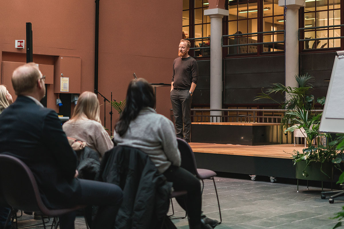Christian Lodgaard, Senior Vice President og ansvarlig for Flokk.
