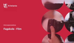 Informasjonswebinar fagskole Film