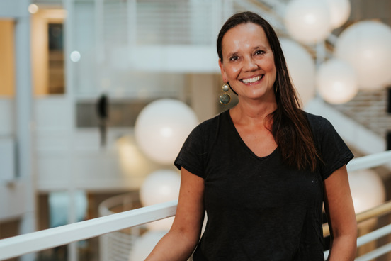 Portrett av Janne Eldevik.