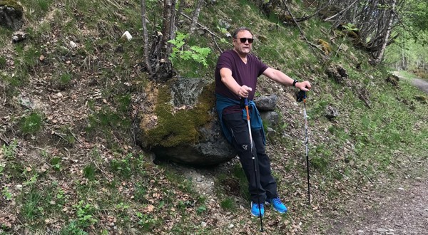 Thor Einar Holmgard på markatur