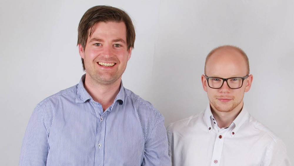 Filip Waal og Gudmundur Ebenezer