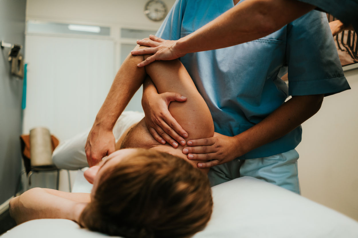 Behandling på studentklinikken. 