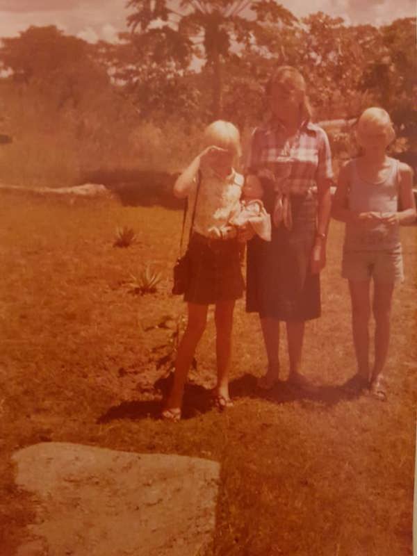 Bilde av Familien Johansen på 70-tallet