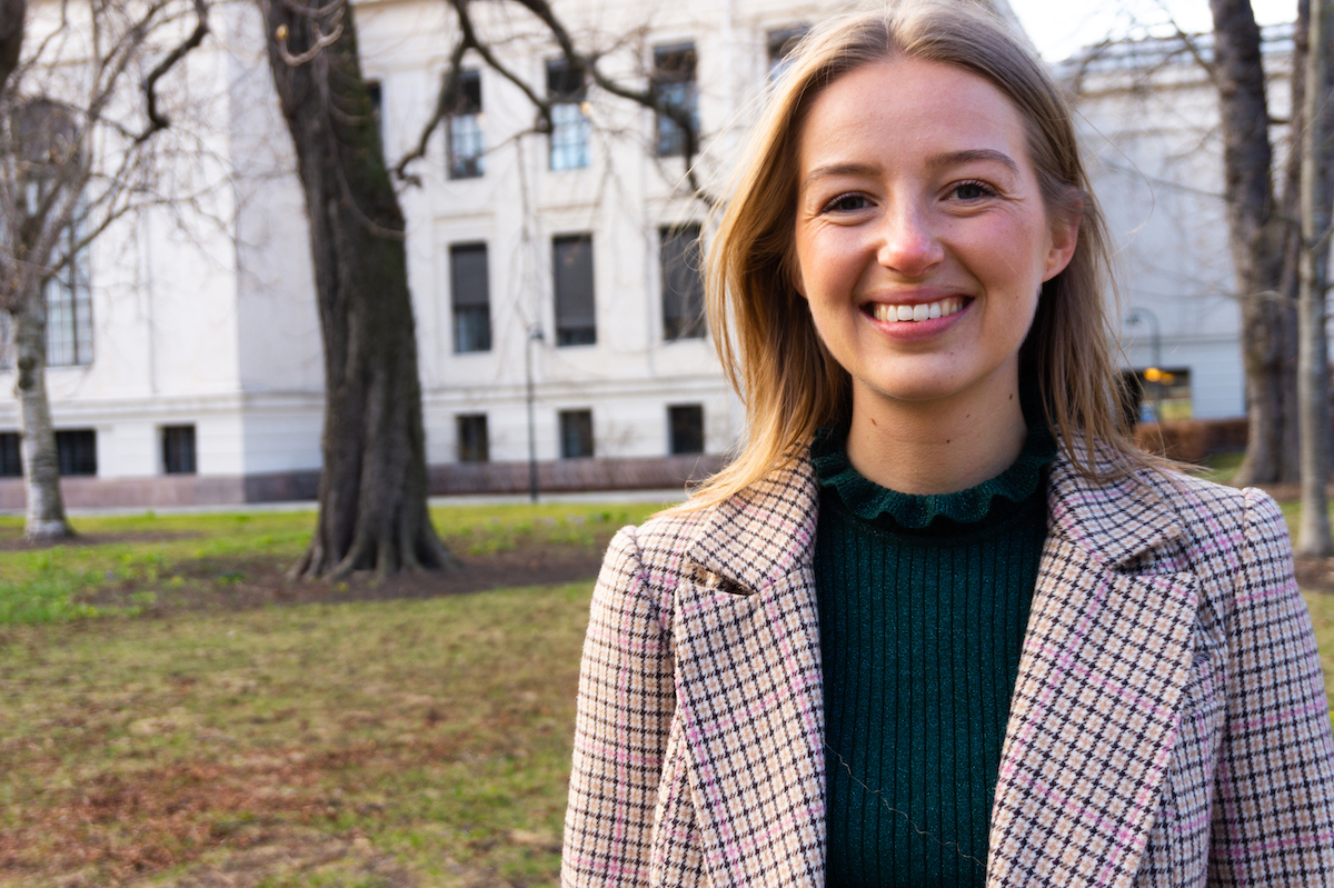 HR-studenten Kaja Bugge