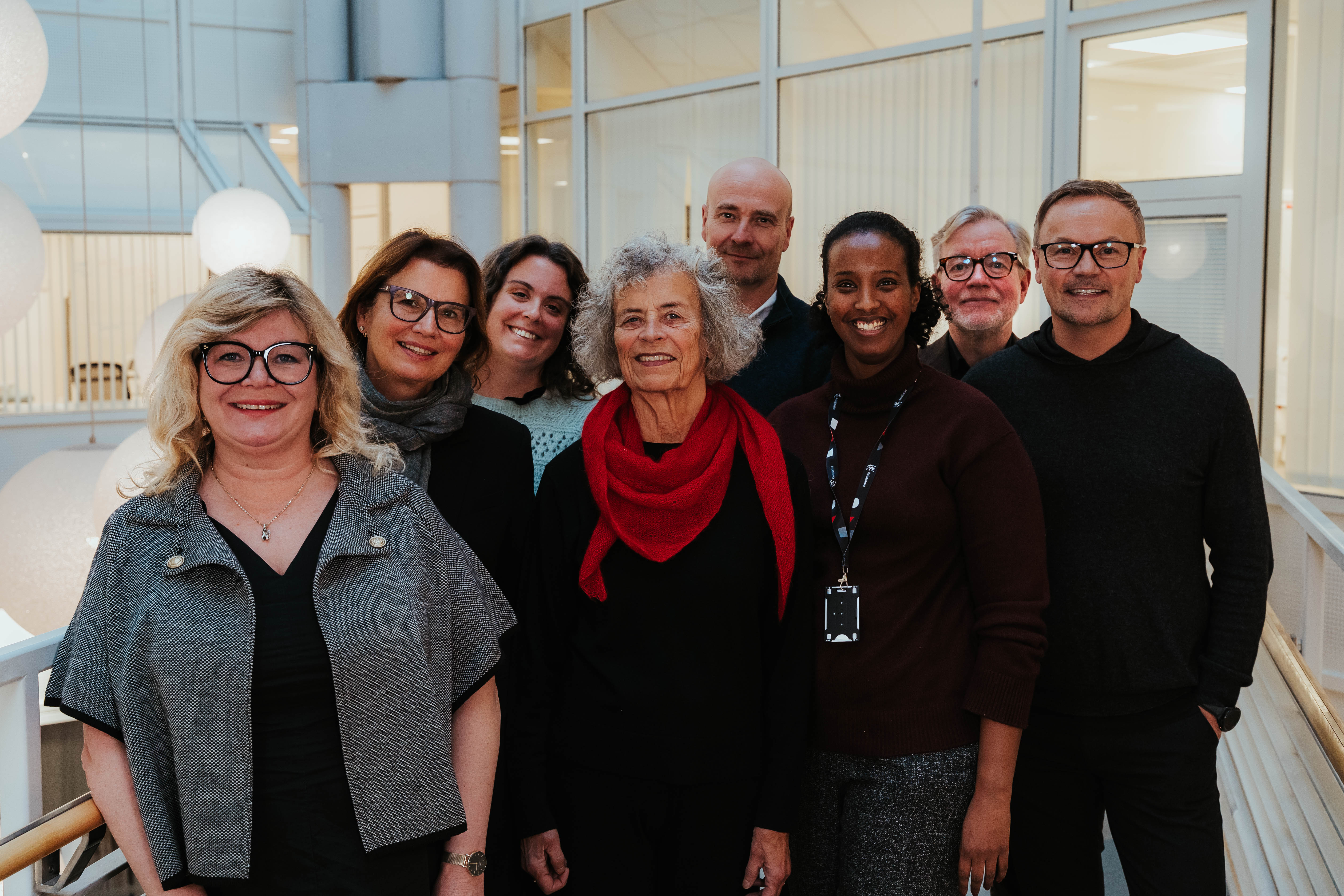 Gruppebilde av fagskolestyret