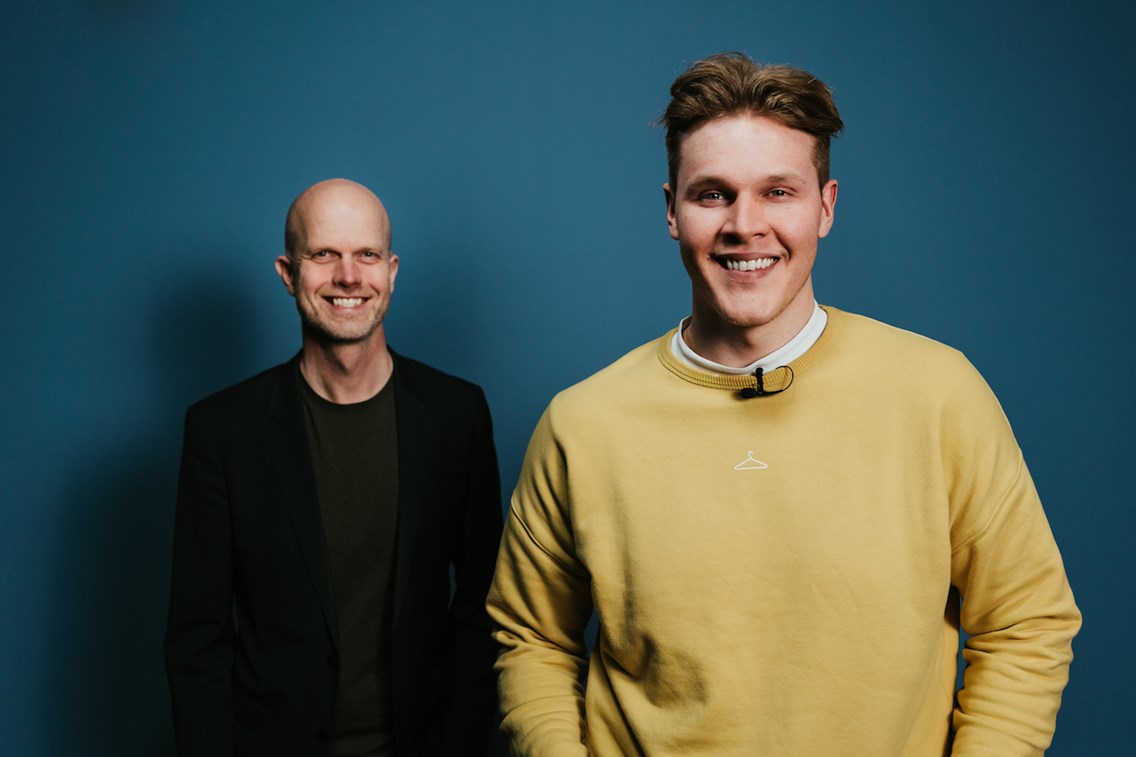 Foto av Hallgeir Kvadsheim og Vegard Harm.