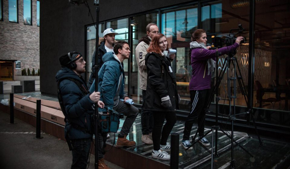 Bilde fra VFX-undervisningen