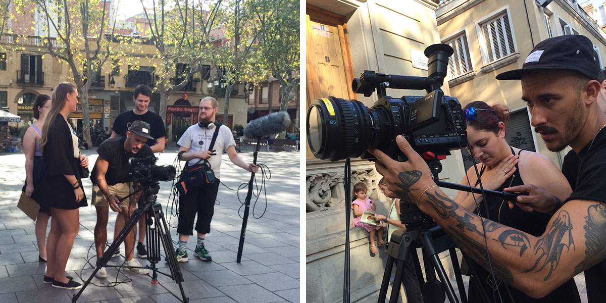 Filming i Barcelona