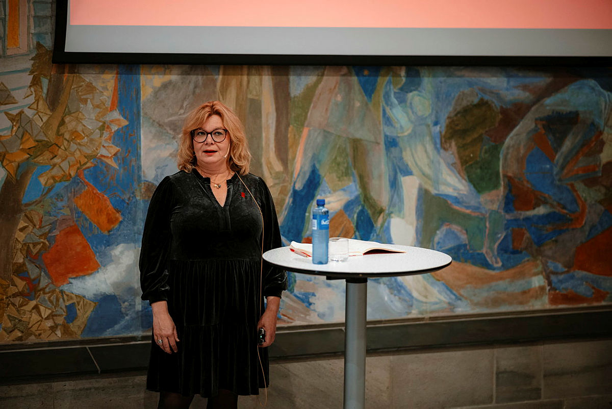 Bilde av rektor Trine Johansen Meza.