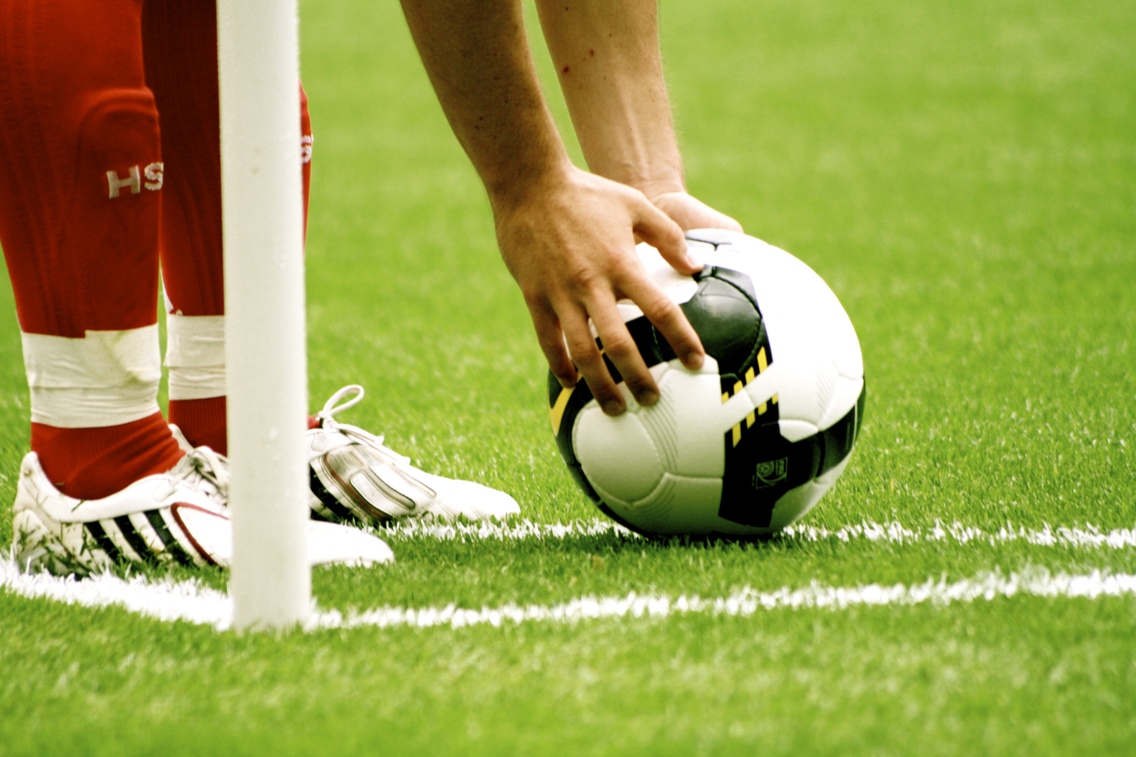 Hjørnespark fotball