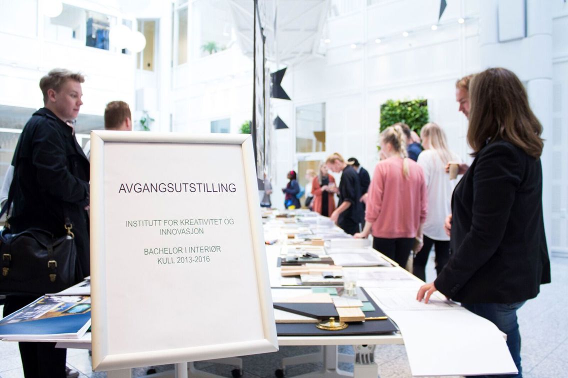 Avgangsutstilling BA Interiørarkitektur