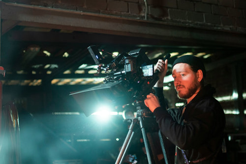 Kameraoperatør filmer.