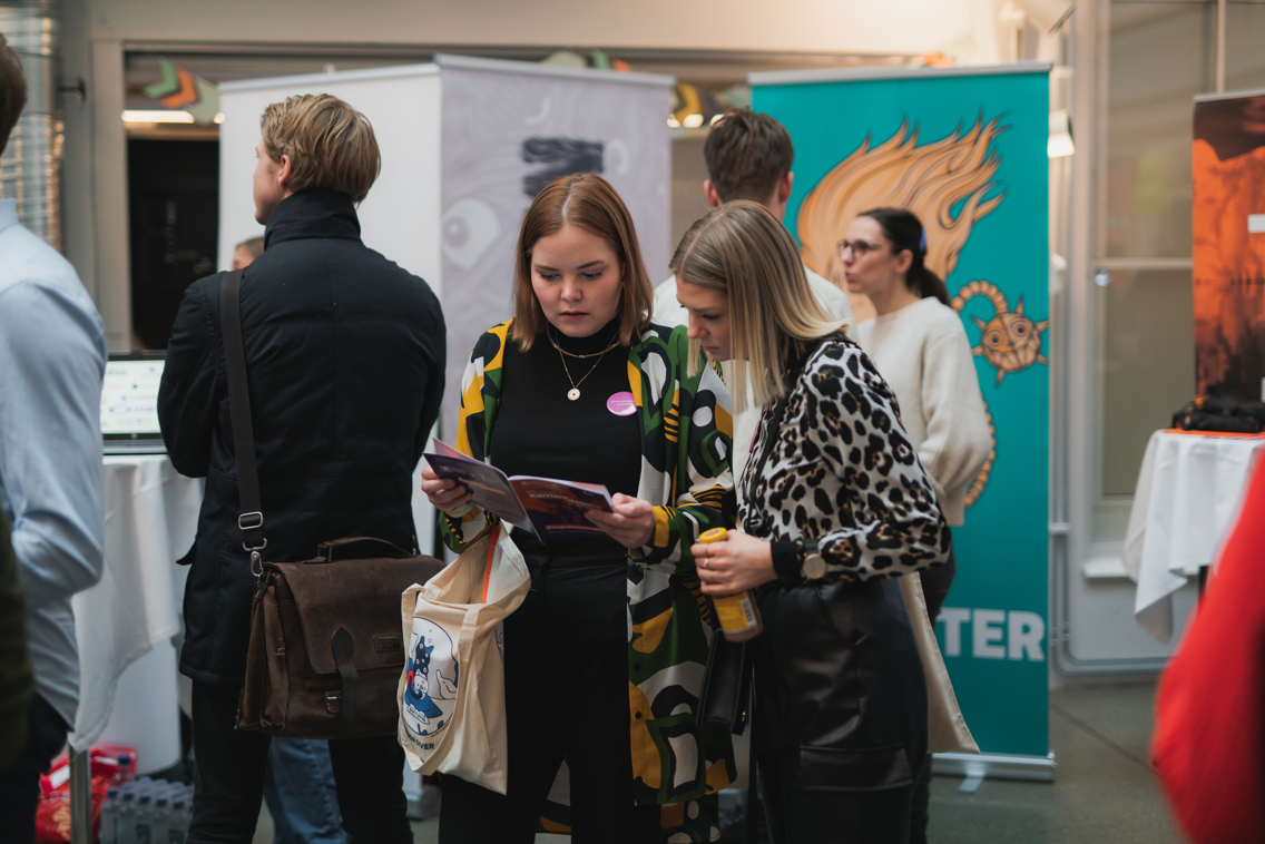 Studenter karrieredagene Kristiania