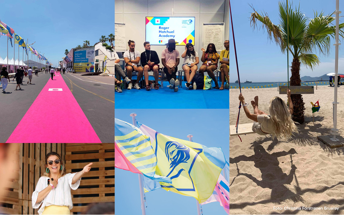 Collage fra Cannes Lions