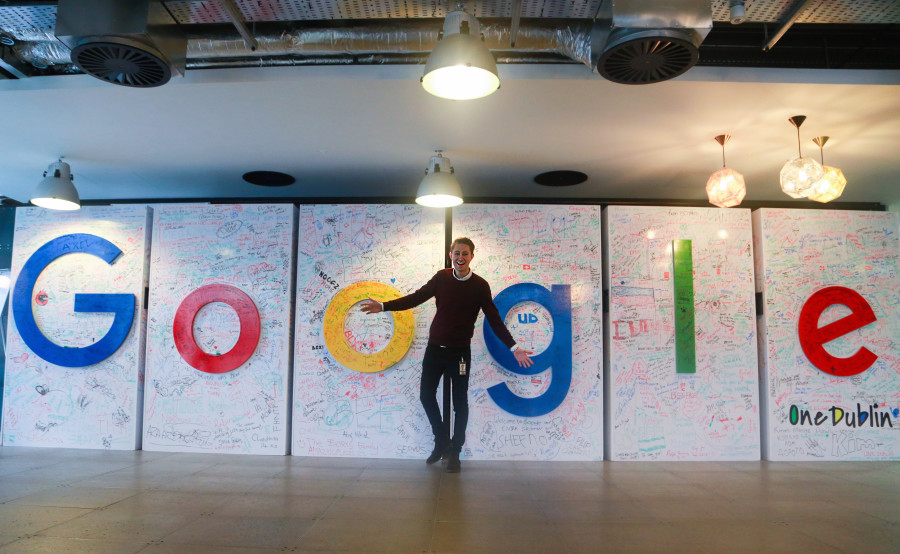 Dedikert student: Aleksander Neely sikret seg jobb i Google i Dublin allerede før han var ferdig med bacheloren.