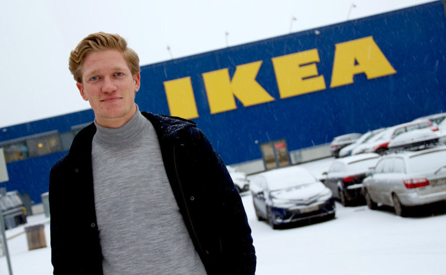 Skiller seg ut: Tobias Lien har en karriere som profesjonell skater bak seg, og erfaringen derfra har vist seg å være nyttig i jobben som markedsfører.