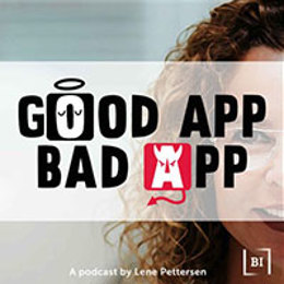 Bilde av podcastcover til podcasten good app bad app.