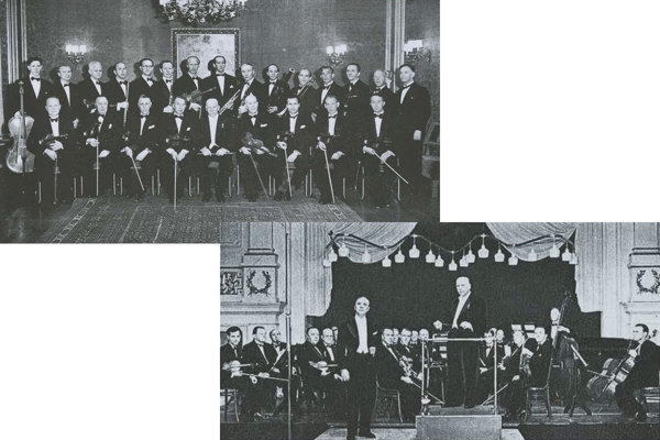 Høyt ambisjonsnivå. Ifølge boken som kom ut ved 100-årsjubileet ble det spøkt med at dirigent Mortensen ikke ansatte noen på skolen før han hadde undersøkt om de kunne spille et instrument.