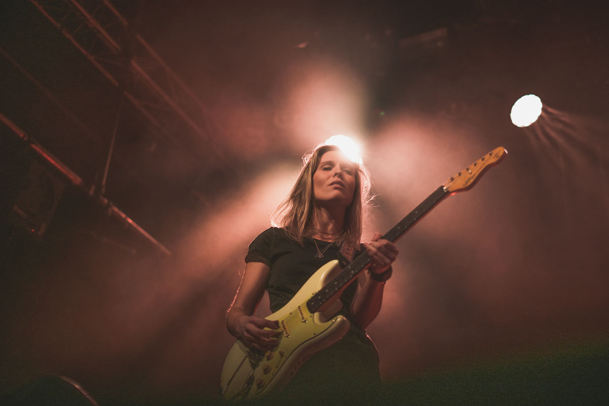 Tora Dahle under Kristiania Live, arrangert av studentene på Westerdals.