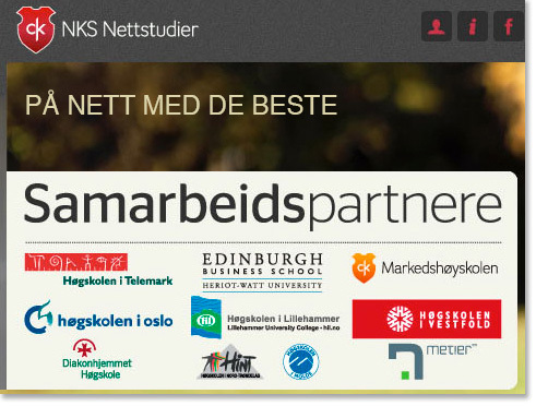 Bilde av ulike logoer som viser samarbeidspartnere